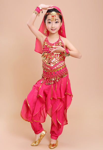 Girl's Tianzhu Belly Dance Costume