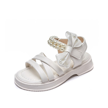 Girls Soft Bottom Roman Sandals