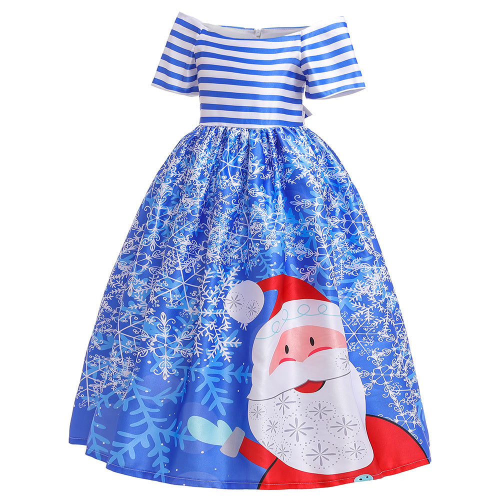 Printed girl princess skirt