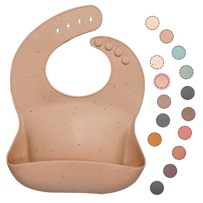 Silicone Baby Bib with Food Catcher