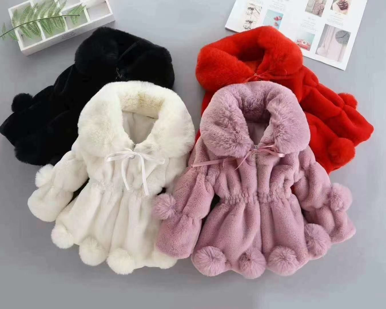 Fashion Winter New Girls Sweater Coat