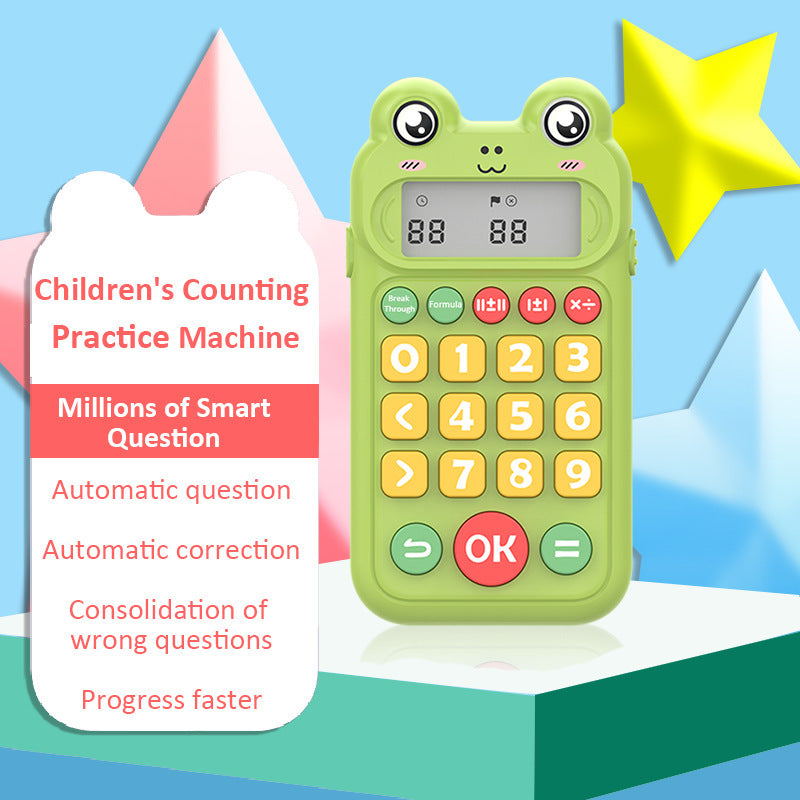 Mini Calculator Portable Student Cute Arithmetic Learning Machine