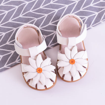 Girls Rubber Baotou Sandals Insect Series