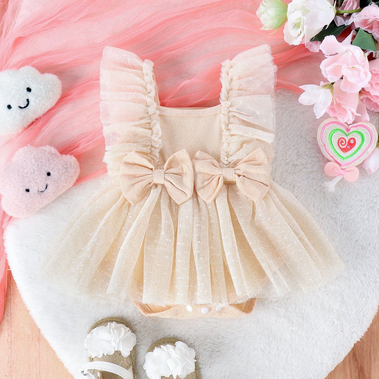 Jumpsuit Baby Net Skirt Princess