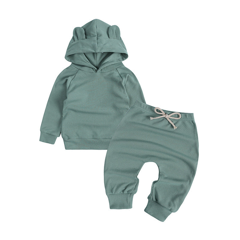 Girls Hoodie Harlan Trouser Set Europe And America