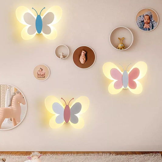 Children's Room Butterfly Light Bedside