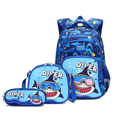 Boys Stylish And Lightweight Grade 1-3 Children Backpack