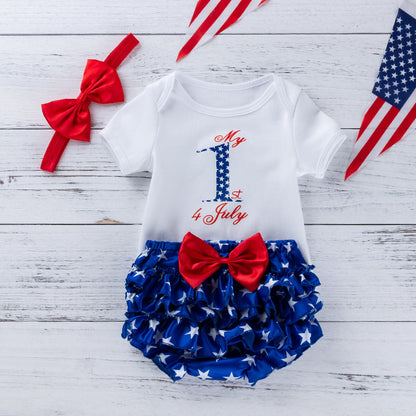 Independence Day Baby  Romper