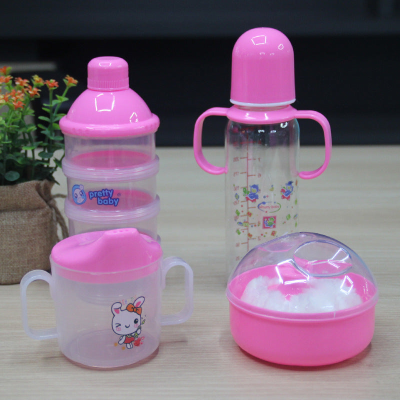 Milk Bottle Set 4-piece