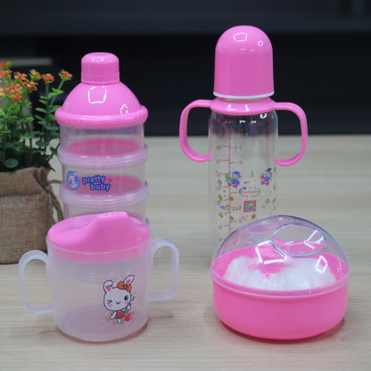 Milk Bottle Set 4-piece