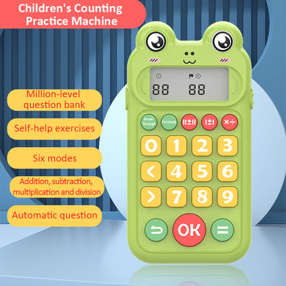 Mini Calculator Portable Student Cute Arithmetic Learning Machine