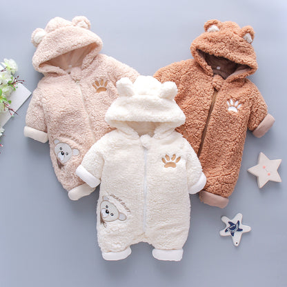 Winter Baby Boy Girl Romper